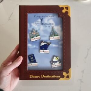 Disney Destinations Graduation Pin Set - Collectible Cast Member Exclusive